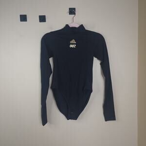 ADIDAS ATHLETICS X JAMES BOND LEOTARD IN BLACK SIZE S